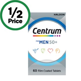 Centrum-For-Men-50-Tablets-Pk-60 on sale