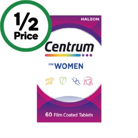 Centrum-For-Women-Tablets-Pk-60 on sale