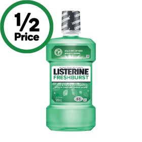 Listerine-Fresh-Burst-Mouthwash-500ml on sale