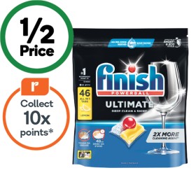 Finish-Ultimate-Dishwasher-Tablets-Pk-46 on sale