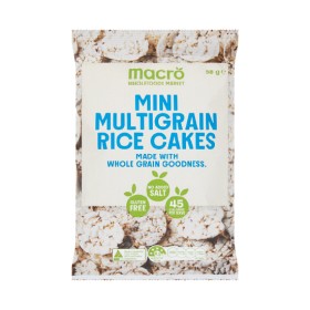 Macro-Mini-Multigrain-Rice-Cakes-58g-From-the-Health-Food-Aisle on sale
