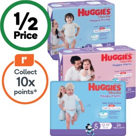 Huggies-Ultra-Dry-Nappy-Pants-Pk-24-36 on sale