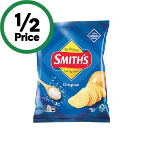 Smiths-Crinkle-Cut-Potato-Chips-150-170g on sale