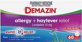 Demazin+Allergy+%2B+Hayfever+Relief+60+Tablets