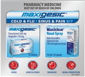 Maxigesic+Cold+%26amp%3B+Flu+Sinus+%26amp%3B+Pain+Kit