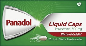 Panadol+20+Liquid+Capsules