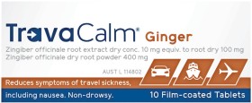 TravaCalm-Ginger-10-Tablets on sale