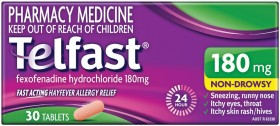 Telfast+180mg+30+Tablets