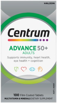 Centrum-Advance-50-Adults-100-Tablets on sale