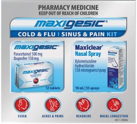 Maxigesic+Cold+%26amp%3B+Flu+Sinus+%26amp%3B+Pain+Kit