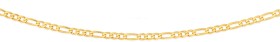 9ct-Gold-50cm-Solid-Figaro-31-Chain on sale