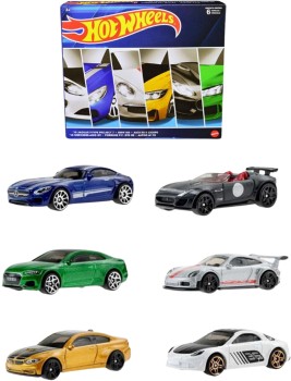 Hot+Wheels+Die-Cast+Cars+European+Themed+6-Pack