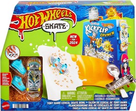 Hot-Wheels-Skate-Tony-Hawk-Cereal-Skate-Bowl-Fingerboard-Set on sale