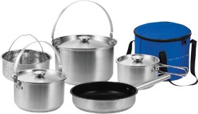 Wanderer+6pc+Stainless+Steel+Pot+Set