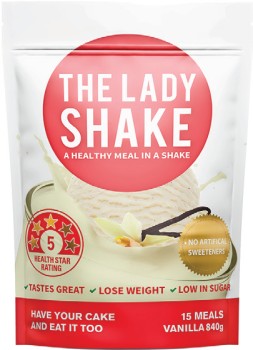 The+Lady+Shake+Vanilla+Flavour+840g