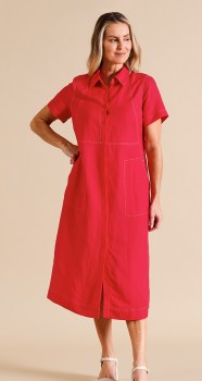 Regatta-Panelled-Shirt-Dress on sale