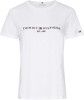 Tommy+Hilfiger+Heritage+Crew+Neck+Tee+-+White