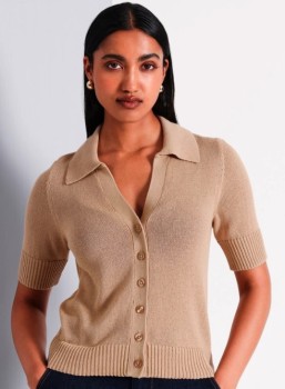 Basque-Cotton-Polo-Knit on sale