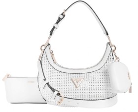 Guess+Emelda+Convertible+Shoulder+Bag+in+White