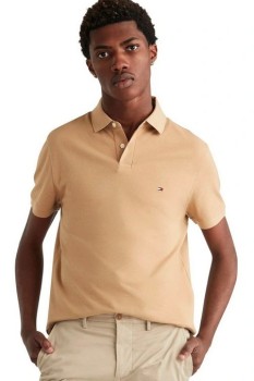 Tommy-Hilfiger-Polo-Beige on sale