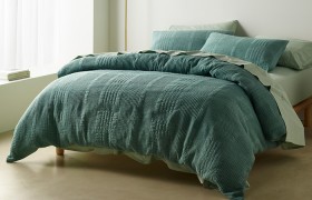 Vue-Orlando-Stonewashed-Microfibre-Quilt-Cover-Set on sale