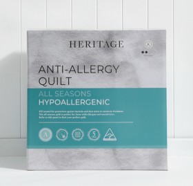 Heritage+Anti+Allergy+Quilt