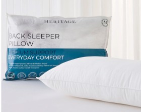 Heritage+Back+Sleeper+Pillow