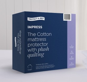 Protect-A-Bed+Impress+Cotton+Quilted+Mattress+Protector