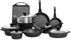 The+Cooks+Collective+10pc+Classic+Non-Stick+Cookware+Set