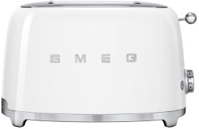 Smeg+50%26rsquo%3Bs+Style+2-Slice+Toaster+in+White