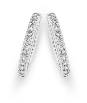 9ct-White-Gold-Diamond-Huggie-Earrings on sale