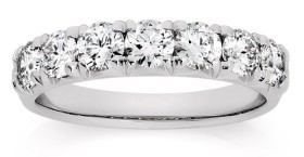 Alora-14ct-White-Gold-Lab-Grown-Diamond-Band on sale