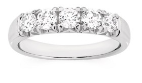 18ct-White-Gold-Diamond-Anniversary-Band on sale