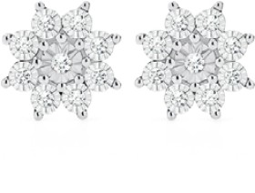 9ct-Yellow-Gold-Diamond-Starburst-Stud-Earrings on sale