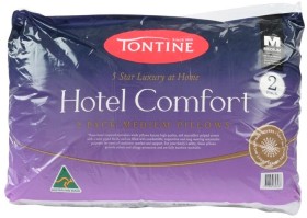 Tontine+Hotel+Comfort+Standard+Pillow+2+Pack