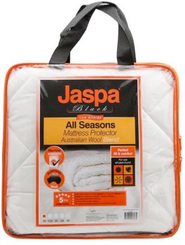 Jaspa-All-Seasons-Australian-Wool-Mattress-Protector on sale