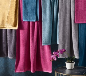 Brampton-House-Zero-Twist-Ribbed-Towel-Range on sale