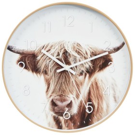 40%25+off+Highland+Cow+Clock