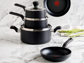 30-To-50-off-Tefal-Comfort-5-Piece-Cookware-Set on sale