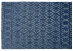 KOO-Knitted-Diamond-Polyester-Rug on sale