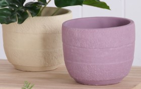 Ceramic-Textured-Planter-Pot-14-x-12cm on sale