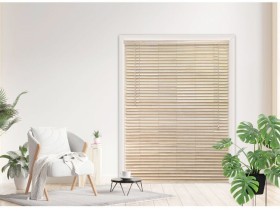 Timber-Venetian-50mm-Natural-Blinds on sale