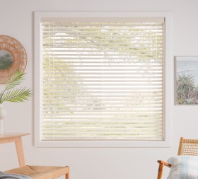 50mm+Fawn+Textured+Faux+Wood+Venetian+Blinds