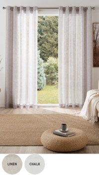 NEW-Rylee-Sheer-Eyelet-Curtains on sale