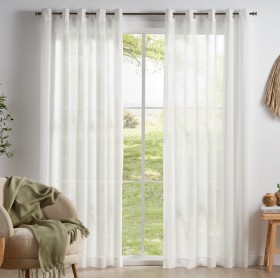 40%25+off+Soho+Sheer+Eyelet+Curtains