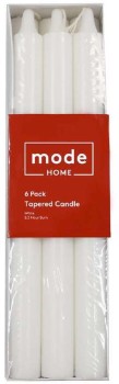 Mode+Home+Tapers+Candle+6+Pack