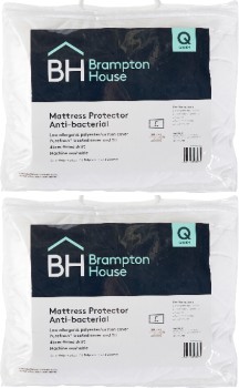 Brampton+House+Anti-Bacterial+Fitted+Mattress+Protector