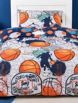 Kids+House+Slam+Dunk+Quilt+Cover+Set