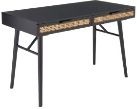 Otto-Nusa-Rattan-Desk-Black on sale