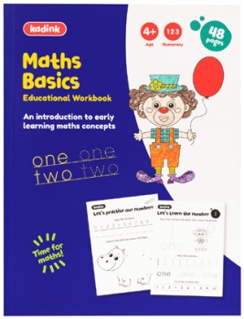 Kadink-Workbooks-48-Pages-Maths-Basic on sale